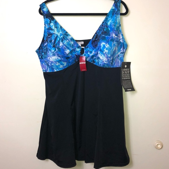 Avenue Swim | Avenue Brand Piece Swim Dress Size 24 Nwt | Poshmark